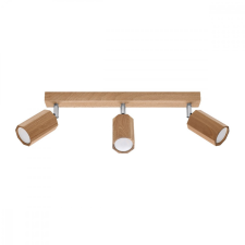 ZEKE mennyezeti lámpa 3xGU10 Reflektor Halogén Fixture 45cm Tölgy SOLLUX világítás