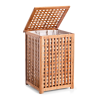 Zeller szennyestartó kosár, bambusz, 40x40x58 cm, barna