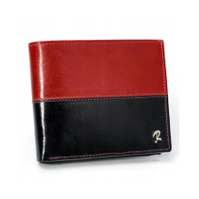 Zellia Férfi Bőr Pénztárca N992-Vt2 Black-Red pénztárca