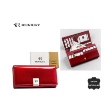 Zellia Női Bőr Pénztárca Rh-27A-1-Saf-8117 Red
