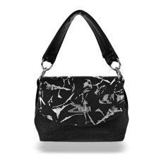  Zellia Női Oldaltáska 25101 Fekete Matt – Leaf – kézitáska és bőrönd