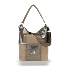  Zellia Női Válltáska 19141 Taupe-Arany –