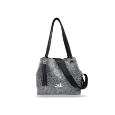Zellia Női Válltáska 24015 Grafit - Strus - kézitáska és bőrönd