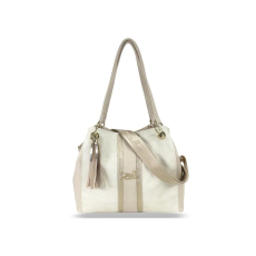 Zellia Női Válltáska 24077 Beige-Arany - Pearl -