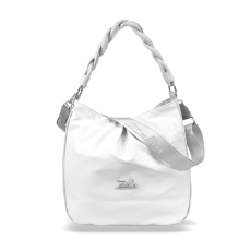  Zellia Női Válltáska 25049 Fehér – Shiny –