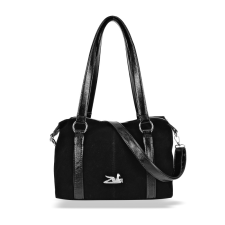  Zellia Női Válltáska 25191 Fekete – Velúr – kézitáska és bőrönd