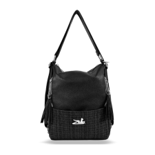  Zellia Női Válltáska/Hátizsáká Alakítható 22199 Fekete – Krata – kézitáska és bőrönd