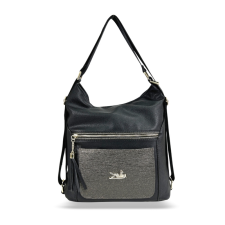  Zellia Női Válltáska/Hátizsáká Alakítható 23004 Fekete-Bronz – Groove – kézitáska és bőrönd