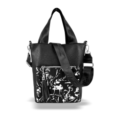  Zellia Női Válltáska/Kézitáska 17095 Fekete – Leaf – kézitáska és bőrönd