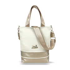  Zellia Női Válltáska/Kézitáska 21026 Beige-Arany – Brw – kézitáska és bőrönd