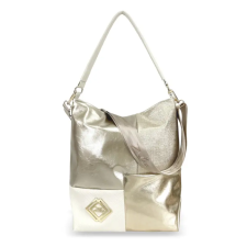  Zellia Női Válltáska Zlb111 Beige-Arany – Crown – kézitáska és bőrönd