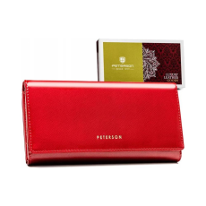 Zellia Peterson Női Bőr Pénztárca 42100-Saf-7266 Red - Piros