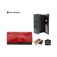Zellia Peterson Női Bőr Pénztárca Ptn 1N-409-6709 Black-Red pénztárca
