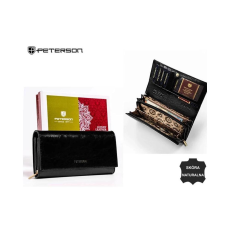 Zellia Peterson Női Bőr Pénztárca Ptn Pl-409-1506 Black - Fekete