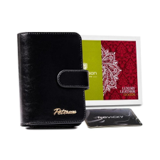 Zellia Peterson Női Bőr Pénztárca Ptn Pl-602-0721 Black pénztárca