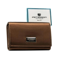 Zellia Peterson Női Pénztárca - Echo És Természetes Bőr Ptn Ps112-Hnl-2913 Brown