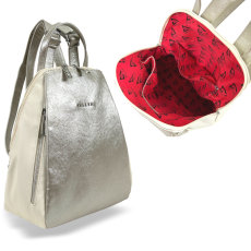 Zellia Zellia Női Hátizsák Hz-119 Beige-Arany