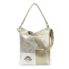 Zellia Zellia Női Válltáska Zlb111 Pearl White-Arany kézitáska és bőrönd