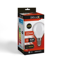 Zelux G45 6W E14 LED izzó 3000K izzó