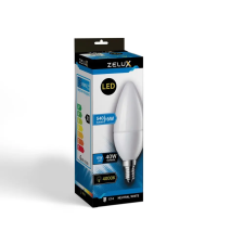  Zelux Led Candle C37 6W E14 4000K Gyertya Izzó izzó