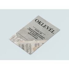  Zenei oklevél ajándéktárgy