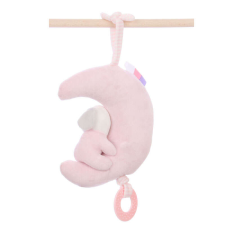  Zenélő baby plüss - kutya  - 19cm plüssfigura