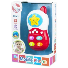  Zenélő mobiltelefon bébijáték kreatív és készségfejlesztő