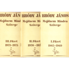 Zeneműkiadó Bródy János majdnem minden szövege I-III. füzetek antikvárium - használt könyv
