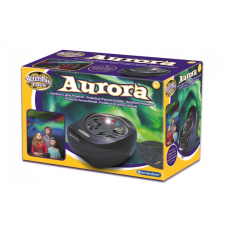 zenevezésű aurora vetítő éjjeli fény