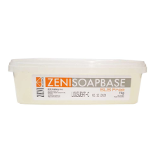  Zeni szappanalap - párásodás és SLS-mentes - (transzparens) - 1 kg szappantömb