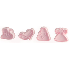Zenker Rugós Zenker csajos fondant kiszúró készlet konyhai eszköz