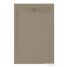 Zenon EVOLUTION SLATE 100x160 cm-es zuhanytálca palakő hatású felülettel, Cream EVSL100160CR kád, zuhanykabin