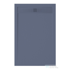Zenon EVOLUTION SLATE 90x190 cm-es zuhanytálca palakő hatású felülettel, Cobalt EVSL90190CO kád, zuhanykabin