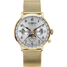 Zeppelin 7038M-1 LZ Hindenburg moonphase 36mm 3ATM, férfi karóra