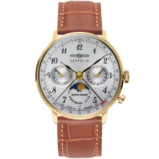 Zeppelin 7039-1 Hindenburg Moonphase 3 ATM 36 mm, karóra