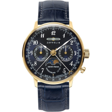 Zeppelin 7039-2 Hindenburg LZ129 Moonphase Ladies Watch 36mm 3ATM, karóra