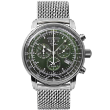 Zeppelin 8680M-4 alarm chrono 100 years 43mm 5ATM, karóra
