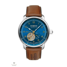 Zeppelin Méditerranée Open Heart Automatic férfi óra - 9666-3 karóra