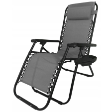  ZERO GRAVITY megerősített nyugágy, szürke X2 kerti bútor