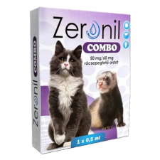  ZERONIL COMBO SPOT-ON MACSKA 50MG 1 db élősködő elleni készítmény macskáknak