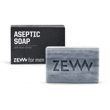 ZEW FOR MEN Aszeptikus, ezüsttel 85 g szappan