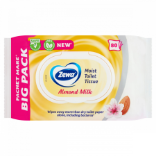 Zewa Almond Milk Bigpack nedves toalettpapír 80 db higiéniai papíráru