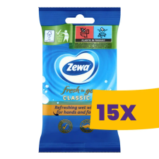 ZEWA Classic nedves kéz- és arctörlő kendő 10db-os (Karton - 15 csomag) higiéniai papíráru
