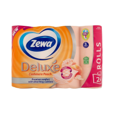ZEWA Deluxe cashmere peach 3 rétegű toalettpapír 24 tekercs higiéniai papíráru