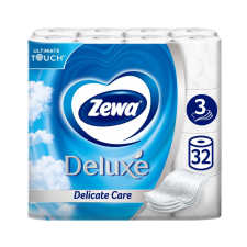 ZEWA Deluxe Delicate Care 3 rétegű toalettpapír (32 tekercs) higiéniai papíráru