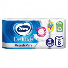 ZEWA Deluxe Delicate Care 3 rétegű toalettpapír 8 tekercs higiéniai papíráru