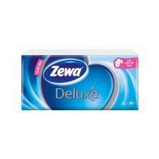 ZEWA Deluxe papírzsebkendő 3 rétegű Normál - 90db higiéniai papíráru