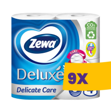 ZEWA Deluxe toalettpapír - 3 rétegű 4 tekercses (Karton - 9 csomag) higiéniai papíráru