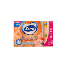 ZEWA Deluxe Toalettpapír 3 rétegű barack (24 darabos) (40878) higiéniai papíráru