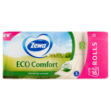  Zewa Eco Comfort toalettpapír 3 rétegű 16 tekercs higiéniai papíráru